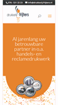 Mobile Screenshot of drukkerij-frijters.nl