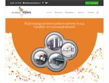 Tablet Screenshot of drukkerij-frijters.nl